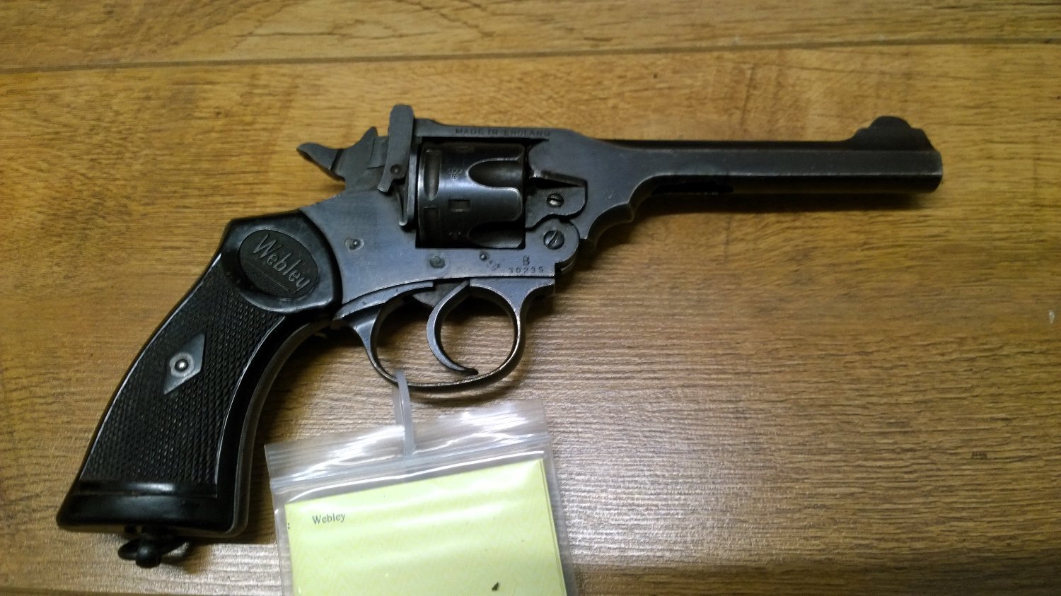  Webley & Scott mk4 .38 Revolver