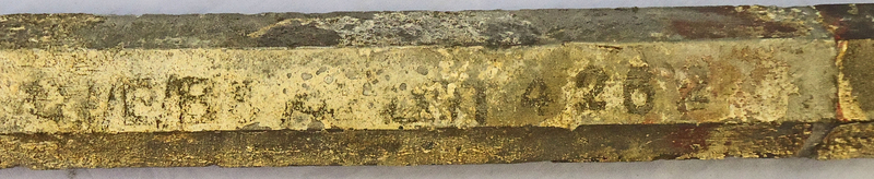 {CATEGORY} - INERT DEACTIATED. British, WW2, Rare, 4 Pound Incendiary Bomb. O 1886 INERT DEACTIATED. British, WW2, Rare, 4 Pound Incendiary Bomb. O 1886  Other Ammunition