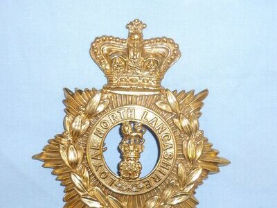 Victorian Other Ranks Helmet Plate to The Loyal North Lancashire\'s. BA 885. Victorian Other Ranks Helmet Plate to The Loyal North Lancashire's. BA 885. Antique & Militaria