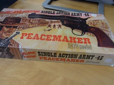 Blankriring Peacemaker . Colt 45 1873 model .22 Revolver