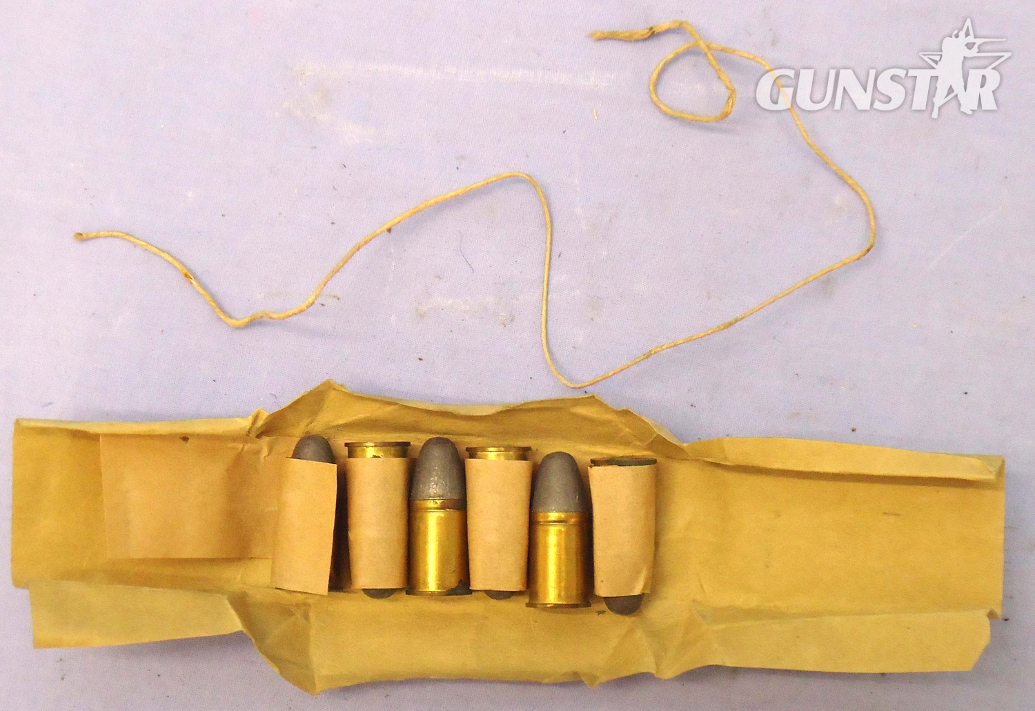 INERT DEACTIVATED. British, WW2 Era, 1936 Dated, .455 Webley & Enfield Mark VI Revolvers 6 Round Service Pack. Sn - 20942:2 INERT DEACTIVATED. British, WW2 Era, 1936 Dated, .455 Webley & Enfield Mark VI Revolvers 6 Round Service Pack. Sn - 20942:2  Other Ammunition - {CATEGORY} in 