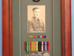 Framed Group Of Medals To A New Zealand Airman. Framed Group Of Medals To A New Zealand Airman. Other Accessory