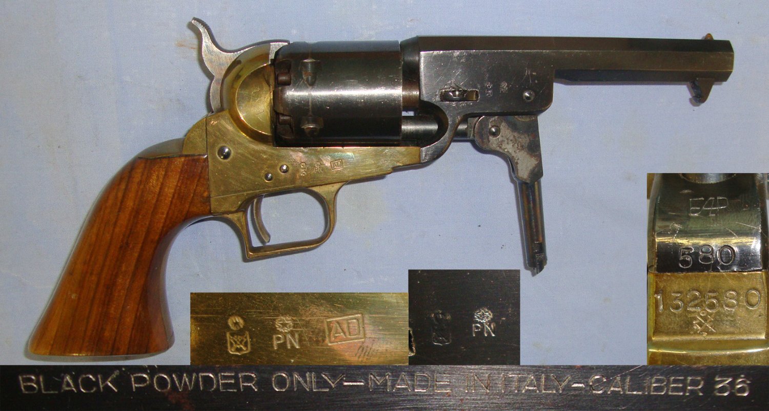 Colt Revolver. D 6028 None Revolver