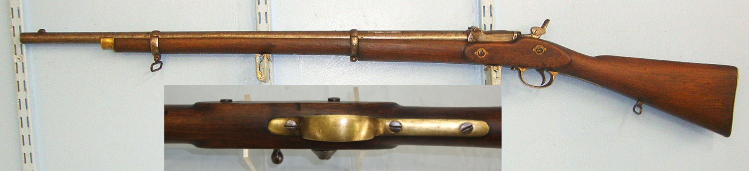  1870 Belgian Military, Albini-Braendlin Front Hinge Breech 11mm Obsolete Calibre 2 Band Rifle Rifle. Sn 23664 rifle Single Shot Obsolete Rifle