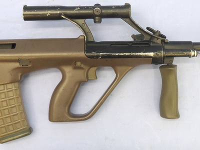 Steyr Steyr 5.56mm NATO Calibre AUG A1 Bullpup Assault Rifle. **2020 UK/EU DEACTIVATION CERTIFICATED**. - D 5982 Semi-Auto 5.56x45mm NATO (.223 Remington) Rifle