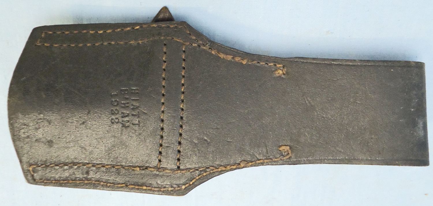 British, Volunteer Battalions P. 1903 Pattern Leather Bayonet Frog For The Pattern 1903 Bayonet. - L 270 Bayonet