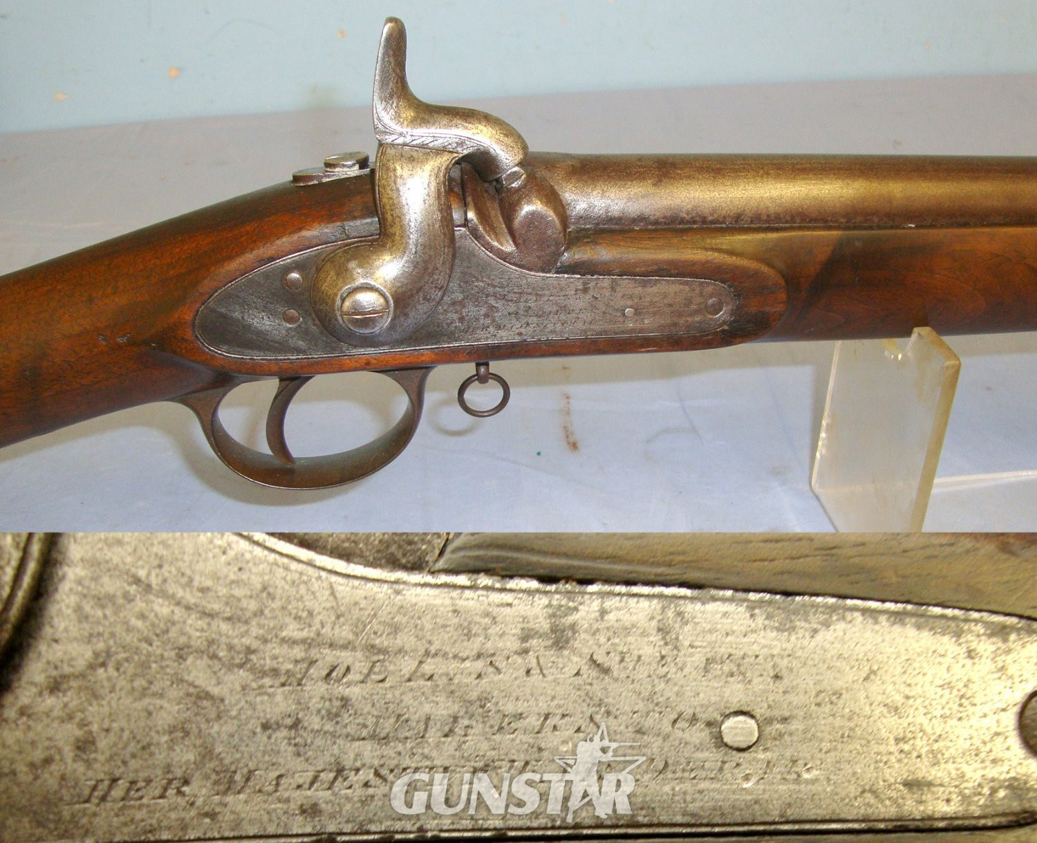 Victorian British Hollis & Sheath Birmingham Makers To Her Majesty’s War Department Enfield Volunteer’s Private Purchase, 2 Band .577 Calibre Muzzle Loading Percussion 2 Band Rifle With 3 Groove Rifling. Sn 20647 percussion rifle Muzzleloader .577 Rifle
