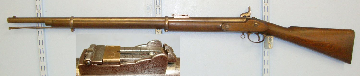  Victorian British Hollis & Sheath Birmingham Makers To Her Majesty’s War Department Enfield Volunteer’s Private Purchase, 2 Band .577 Calibre Muzzle Loading Percussion 2 Band Rifle With 3 Groove Rifling. Sn 20647 percussion rifle Muzzleloader .577 Rifle