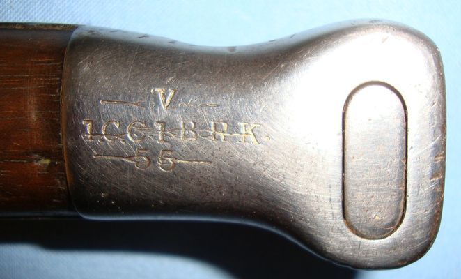 Boer War Era British 3 Rivet, Mark 1, 1st Type Pattern1888 Lee Metford Bayonet M Bayonet