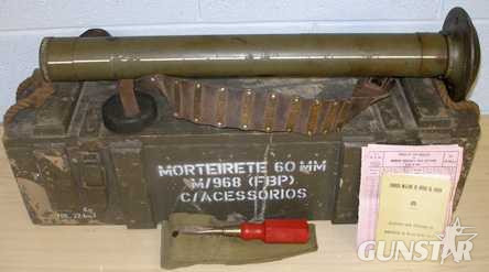 Brandt 60mm Airborne 60mm Mortar (23 in)  Mortar in 