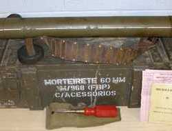 Brandt 60mm Airborne 60mm Mortar (23 in) Mortar