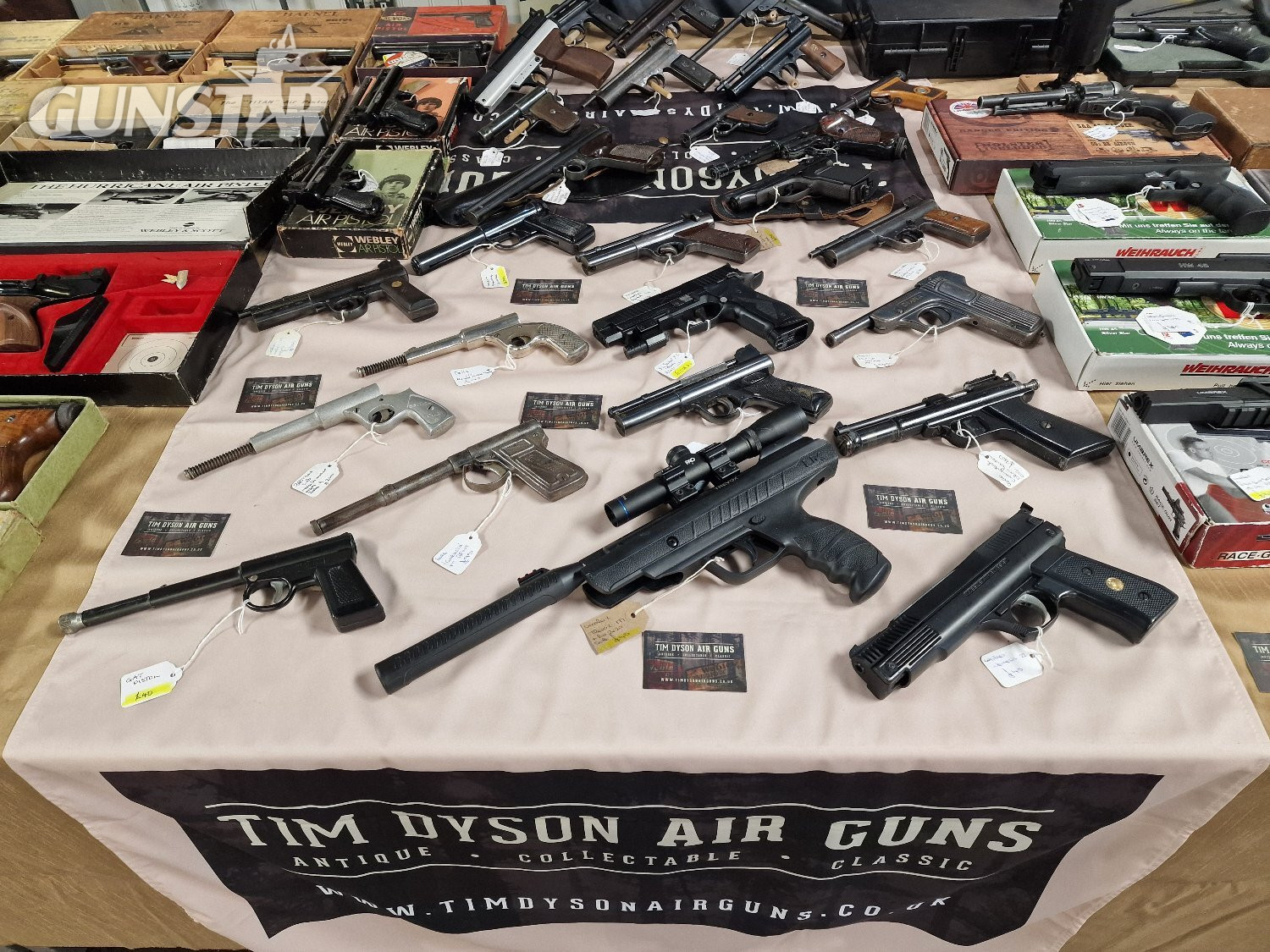 Leeds Arms & Militaria Fair – Sunday 12th July  2026. Air rifles. .22 in 