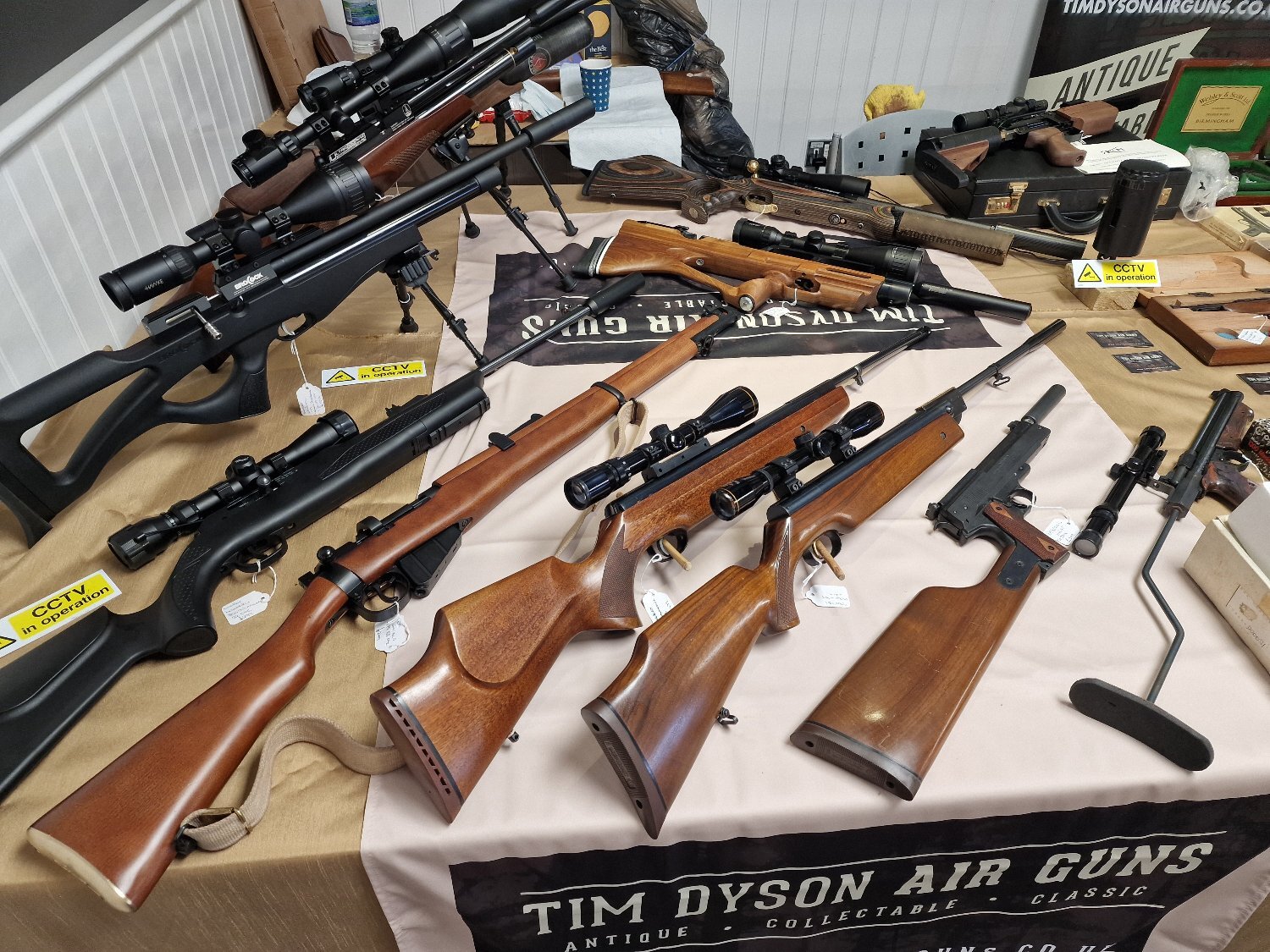 Leeds Arms & Militaria Fair – Sunday 11th October  2026. Air rifles. .22