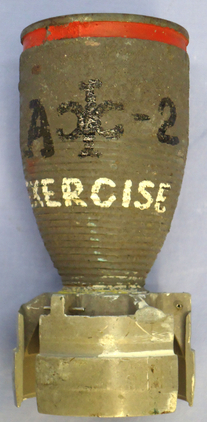 INERT DEACTIVATED. BL755 Anti-Tank & Runway Cratering Bomblet. - O 2061 INERT DEACTIVATED. BL755 Anti-Tank & Runway Cratering Bomblet. - O 2061  Other Ammunition - {CATEGORY} in 
