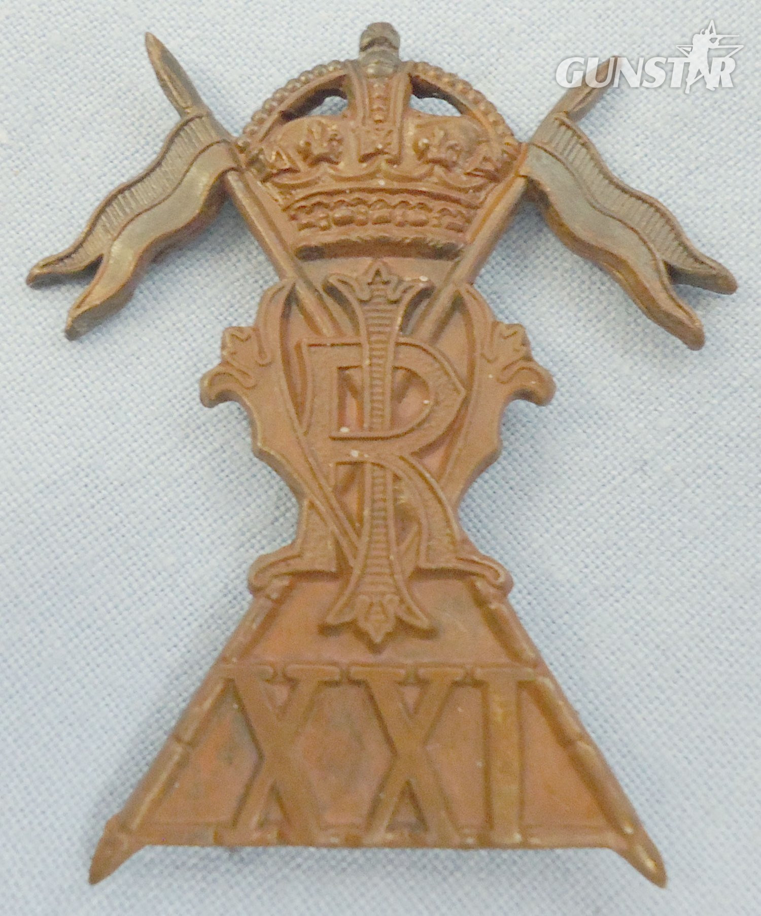 WWI 21st Lancers Bronze Officers Cap Badge. BA 453. WWI 21st Lancers Bronze Officers Cap Badge. BA 453.  Antique & Militaria in 