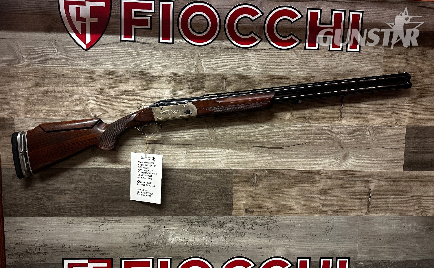 Krieghoff K-80 Trap Over and Under 12 Bore/gauge in 