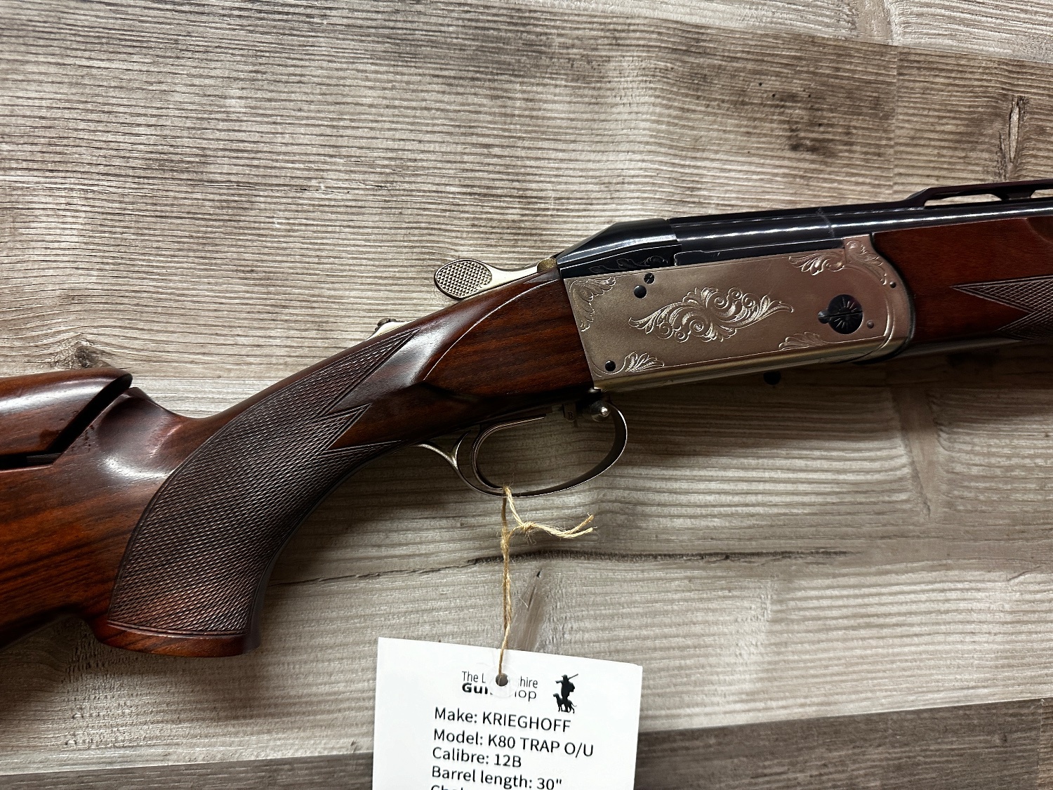  Krieghoff K-80 Trap Over and Under 12 Bore/gauge
