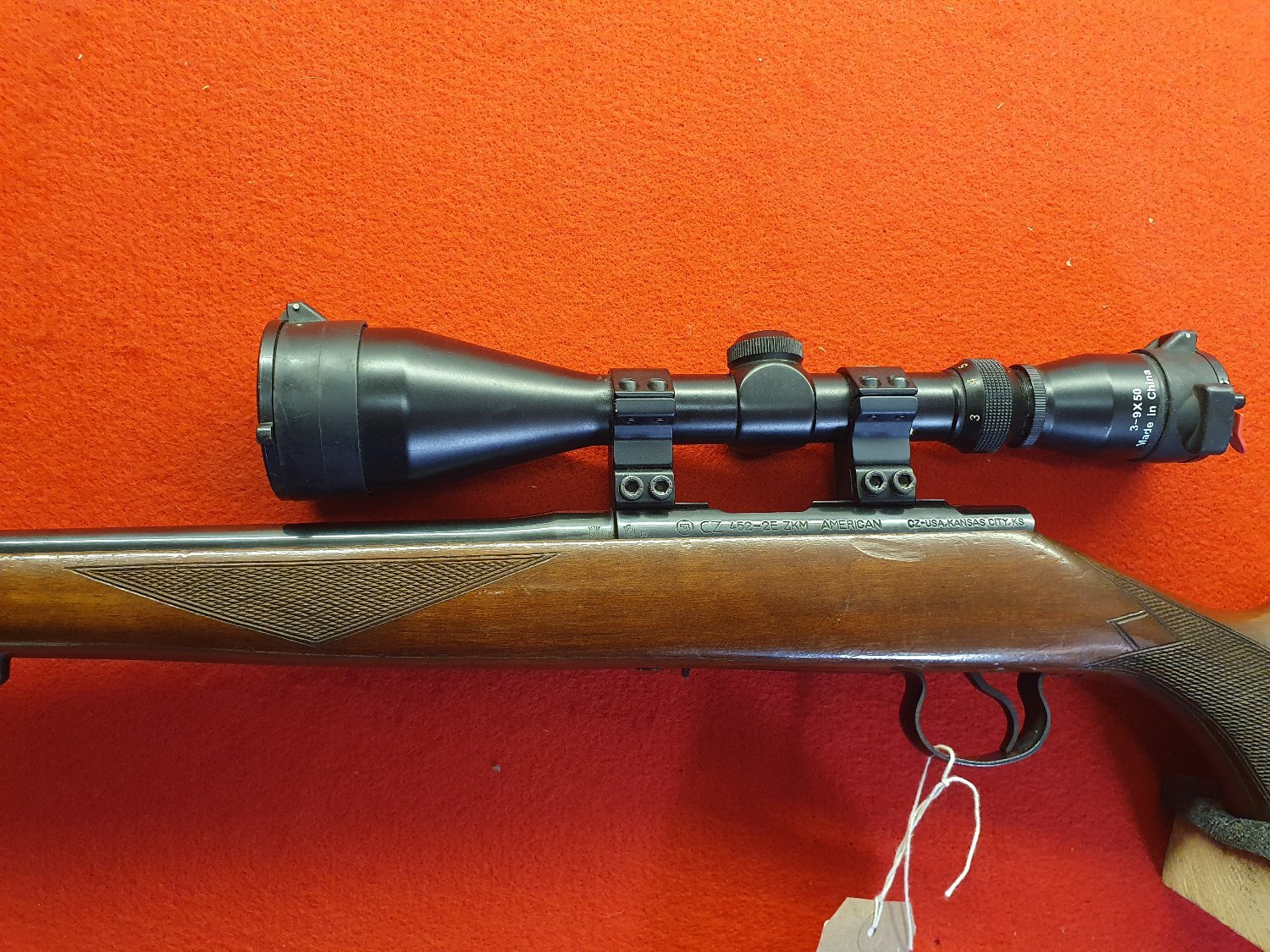 CZ 452-2E Bolt Action .22 Winchester Magnum Rimfire (.22 WMR) Rifle - {CATEGORY} in 