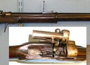 UNIQUE BREECH LOADING BOLT ACTION TRIALS RIFLE**MINT BORE**Victorian British George Henry Daw, London Enfield Pattern 1856 Muzzle Loading Rifle Converted to Breech Loading Bolt Action .577 Obsolete Calibre. Sn 18023  rifle Single Shot .577 Rifle