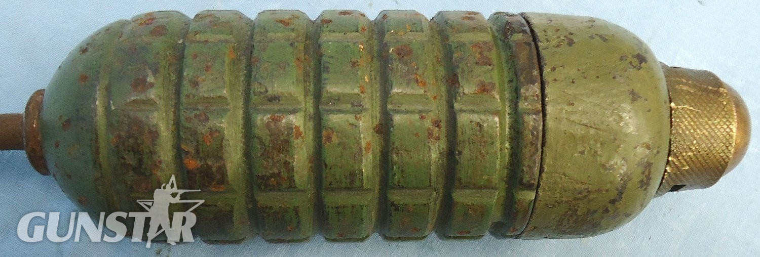 INERT DEACTIVATED. German WW1 Unfired Model of 1914 Rodded Rifle Grenade. Sn - O 2308 INERT DEACTIVATED. German WW1 Unfired Model of 1914 Rodded Rifle Grenade. Sn - O 2308 Various Other Ammunition 
