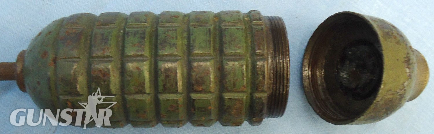 {CATEGORY} - INERT DEACTIVATED. German WW1 Unfired Model of 1914 Rodded Rifle Grenade. Sn - O 2308 INERT DEACTIVATED. German WW1 Unfired Model of 1914 Rodded Rifle Grenade. Sn - O 2308 Various Other Ammunition in 