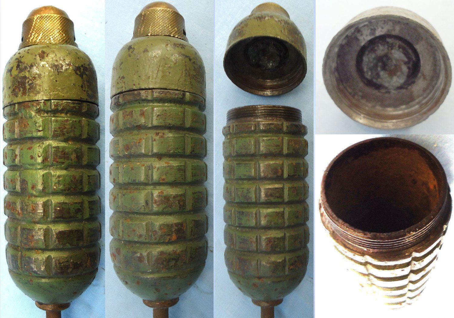  INERT DEACTIVATED. German WW1 Unfired Model of 1914 Rodded Rifle Grenade. Sn - O 2308 INERT DEACTIVATED. German WW1 Unfired Model of 1914 Rodded Rifle Grenade. Sn - O 2308 Various Other Ammunition