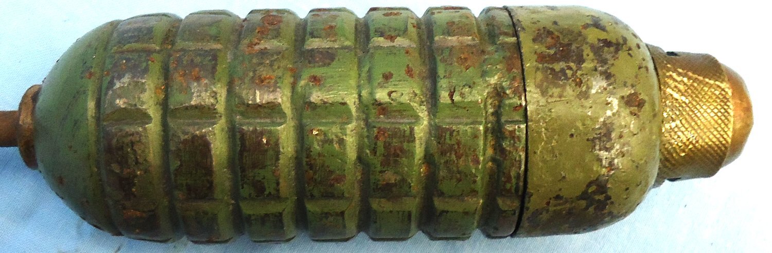 INERT DEACTIVATED. German WW1 Unfired Model of 1914 Rodded Rifle Grenade. Sn - O 2308 INERT DEACTIVATED. German WW1 Unfired Model of 1914 Rodded Rifle Grenade. Sn - O 2308 Various Other Ammunition - {CATEGORY}