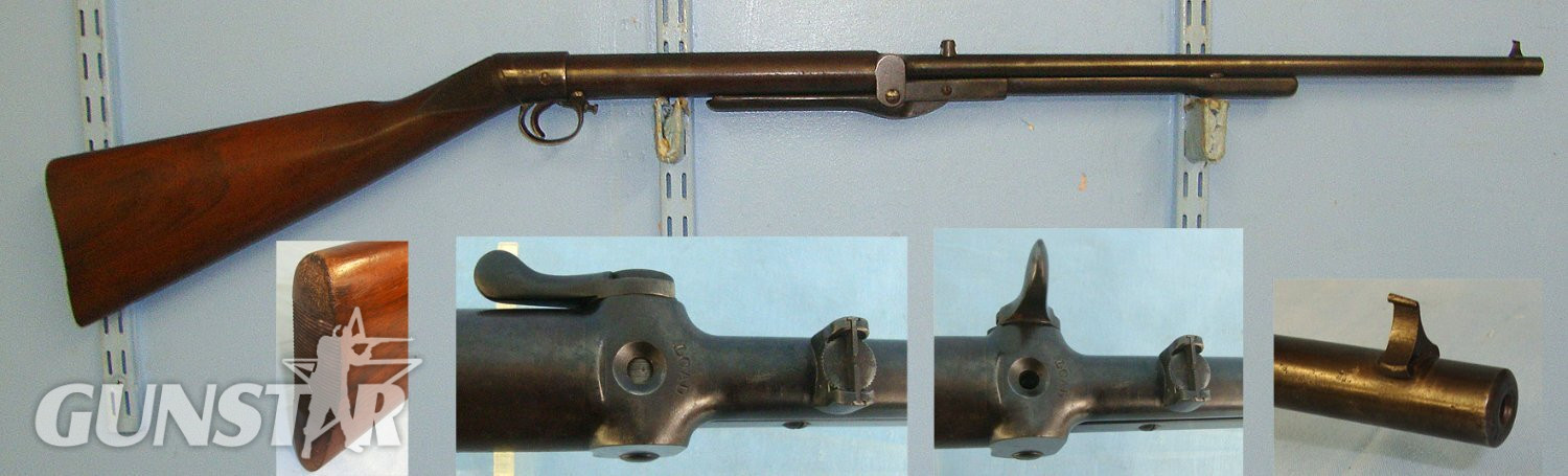 RARE**Pre WW1 1913-14 BSA Standard Pattern .177 Calibre Underlever Air Rifle With Straight Hand Stock & ‘S’ Prefix Serial Number. Sn 23405 BSA .177 in 