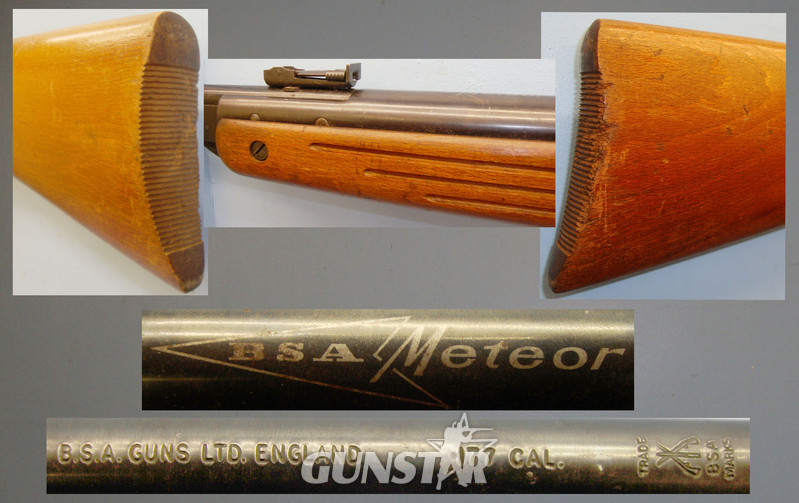  BSA Early Model* 1959-1962 B.S.A Mk 1 Meteor .177 Calibre Break Action Air Rifle \'N\' Prefix Serial Number. AI 901. .177