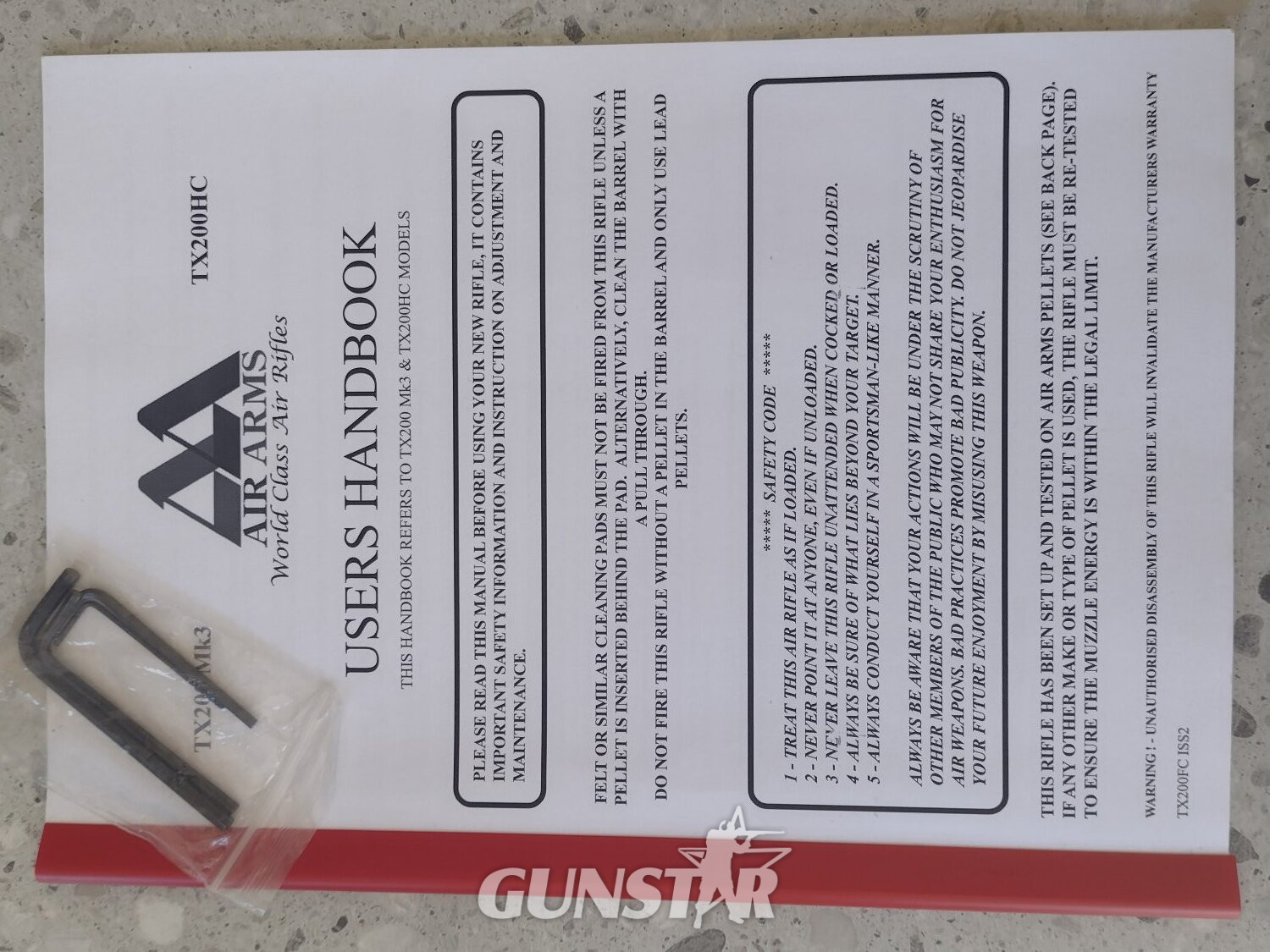 Air Arms TX200 Hunter Carbine, Walnut .22 - {CATEGORY}