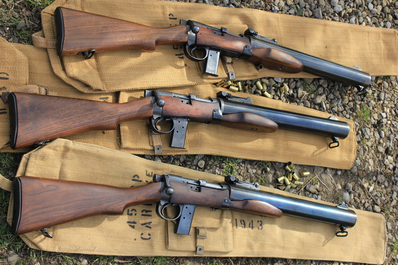  Enfield SMLE, No4 rifle and De-Lisle  7.7x56mmR (.303 British) Rifle