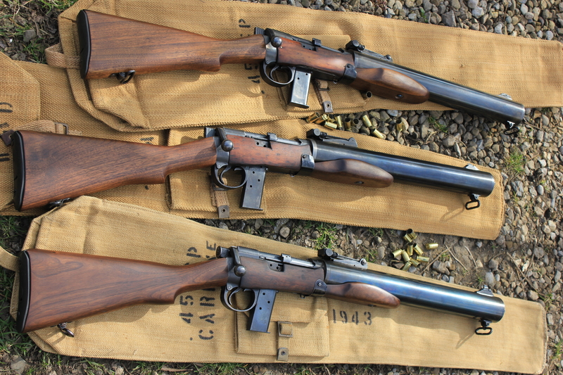  Enfield SMLE, No4 rifle and De-Lisle  7.7x56mmR (.303 British) Rifle