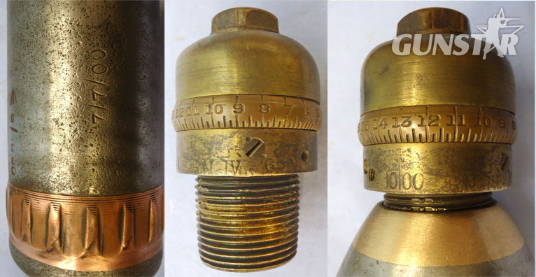  INERT DEACTIVATED. Rare British Boer War Period 1900 Dated 12 Pr 6cwt BL Horse Artillery Gun Shrapnel Shell. - O 1837 INERT DEACTIVATED. Rare British Boer War Period 1900 Dated 12 Pr 6cwt BL Horse Artillery Gun Shrapnel Shell. - O 1837  Other Ammunition
