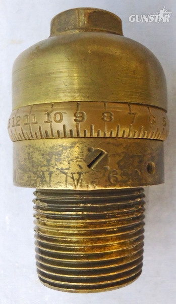 {CATEGORY} - INERT DEACTIVATED. Rare British Boer War Period 1900 Dated 12 Pr 6cwt BL Horse Artillery Gun Shrapnel Shell. - O 1837 INERT DEACTIVATED. Rare British Boer War Period 1900 Dated 12 Pr 6cwt BL Horse Artillery Gun Shrapnel Shell. - O 1837  Other Ammunition in 