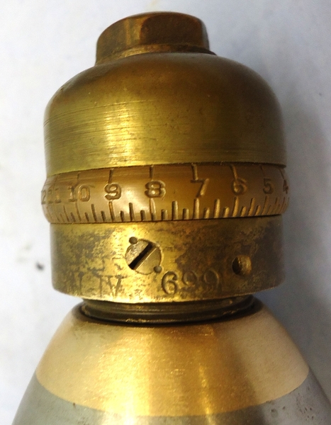 INERT DEACTIVATED. Rare British Boer War Period 1900 Dated 12 Pr 6cwt BL Horse Artillery Gun Shrapnel Shell. - O 1837 INERT DEACTIVATED. Rare British Boer War Period 1900 Dated 12 Pr 6cwt BL Horse Artillery Gun Shrapnel Shell. - O 1837  Other Ammunition 