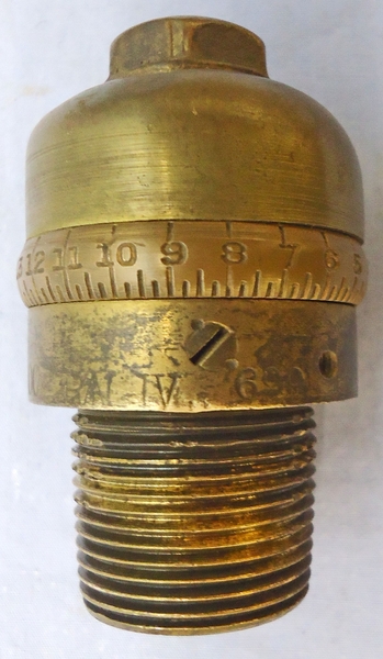{CATEGORY} - INERT DEACTIVATED. Rare British Boer War Period 1900 Dated 12 Pr 6cwt BL Horse Artillery Gun Shrapnel Shell. - O 1837 INERT DEACTIVATED. Rare British Boer War Period 1900 Dated 12 Pr 6cwt BL Horse Artillery Gun Shrapnel Shell. - O 1837  Other Ammunition in 