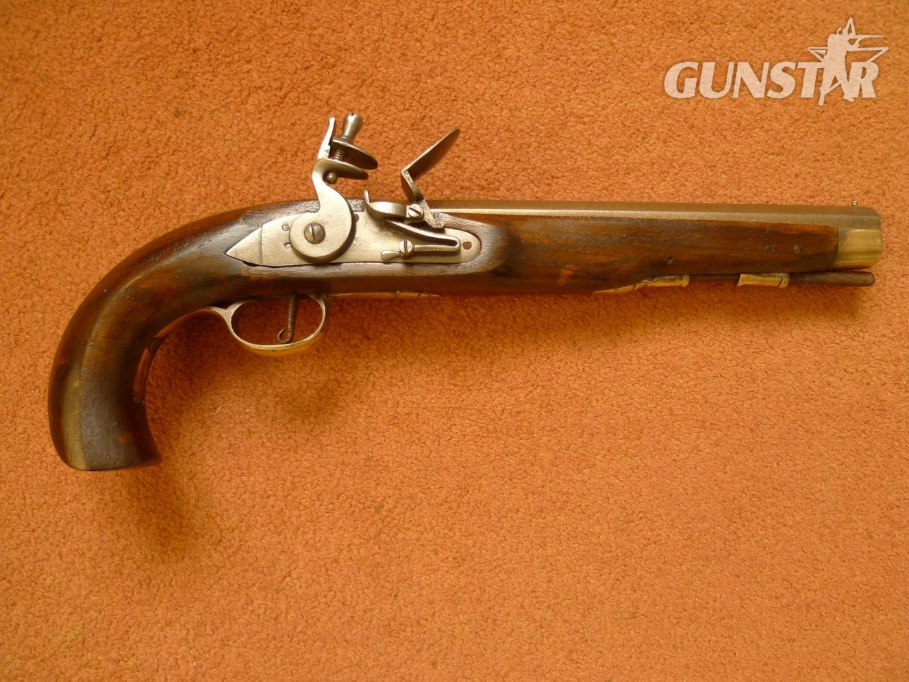 Replica flintlock pistol - Non-firing in 