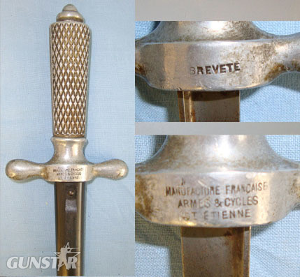  Francais Armes & Cycles St Etienne  Knive