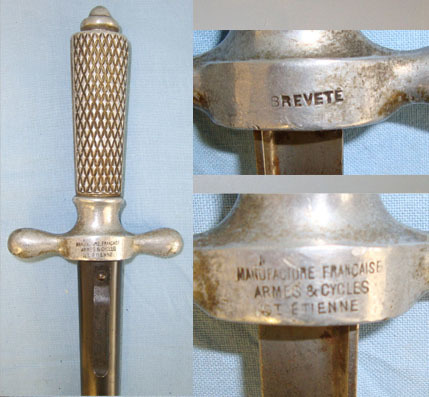  Francais Armes & Cycles St Etienne  Knive