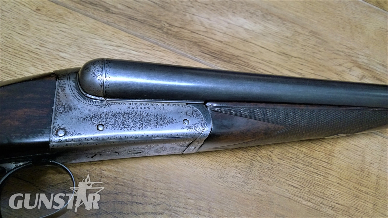 {CATEGORY} - Morrow & Co. Boxlock Side By Side 12 Bore/gauge in 