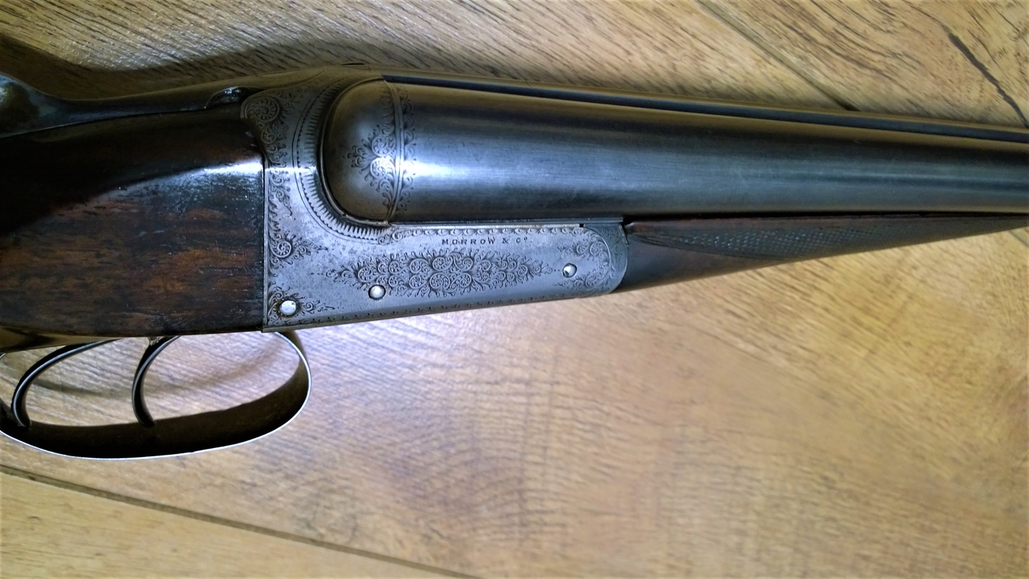 Morrow & Co. Boxlock Side By Side 12 Bore/gauge
