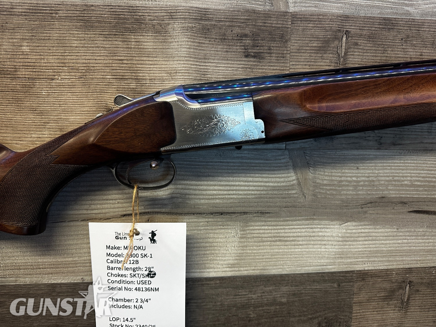 Miroku 3800 Grade 1 Skeet Over and Under 12 Bore/gauge