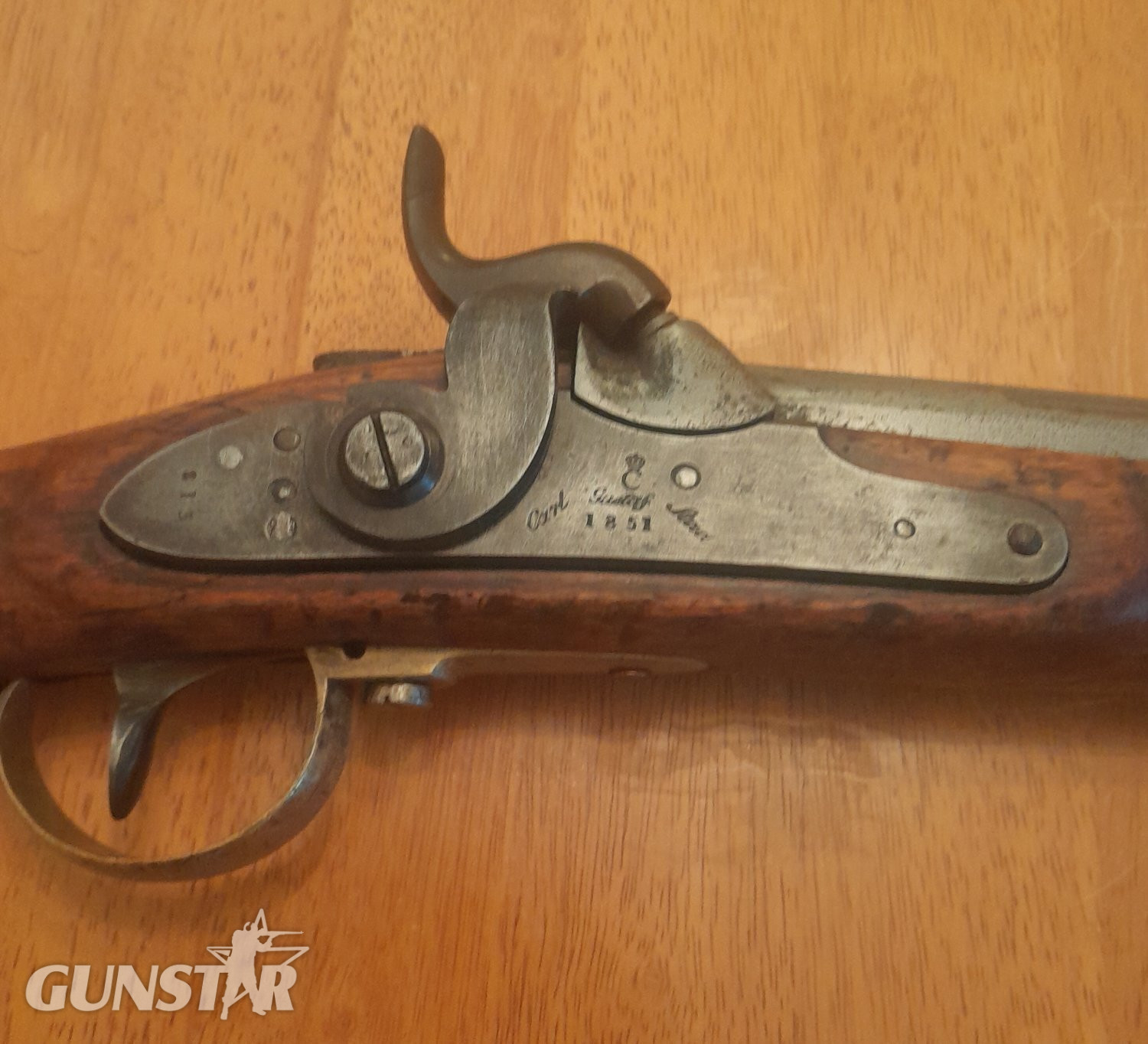  Carl Gustaf Muzzle loading percussion rifle  Muzzleloader Obsolete Rifle