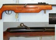 MINT**1950’s – C1970’s East German Haenel Model 310 Bolt Action Fairground Gallery 4.4mm Calibre (BB) Ball Bearing 12 Shot Removable Magazine Fed Repeating Air Rifle . Sn 23614 air rifle BB