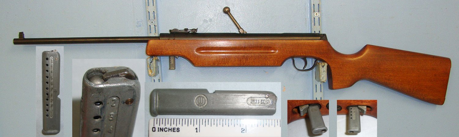  MINT**1950’s – C1970’s East German Haenel Model 310 Bolt Action Fairground Gallery 4.4mm Calibre (BB) Ball Bearing 12 Shot Removable Magazine Fed Repeating Air Rifle . Sn 23614 air rifle BB
