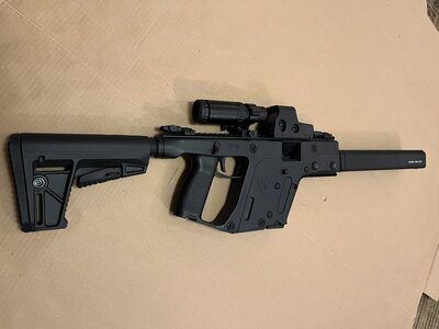 Kriss vector CRB (carbine) Semi-Auto .22 Long Rifle (.22 LR) Rifle