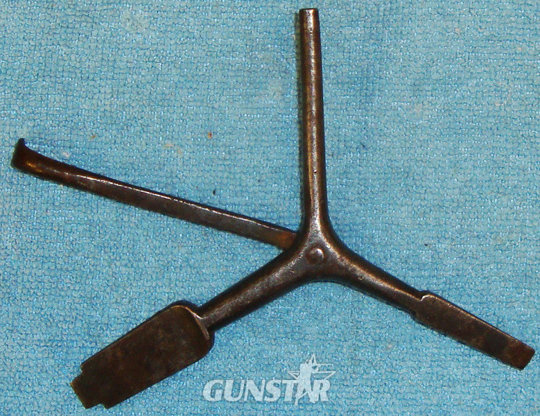  European/Continental Combination Tool for Percussion Rifles and Muskets. A 1094. European/Continental Combination Tool for Percussion Rifles and Muskets. A 1094. Antique & Militaria