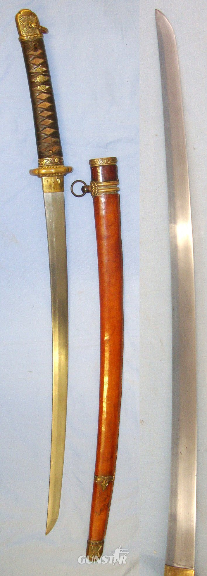  Early WW2 Japanese Army Officer’s Type 98 Shin Gunto Sword With Patial Smith Signature ‘HIZEN KUNI’ (Possible Gendaito) , Scabbard & Expert Assessment. Sn 19377:4 Sword