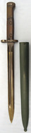 Belgium Model 1924 Short Bayonet And Scabbard Bayonet