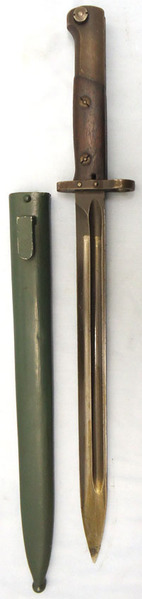 Belgium Model 1924 Short Bayonet And Scabbard Bayonet
